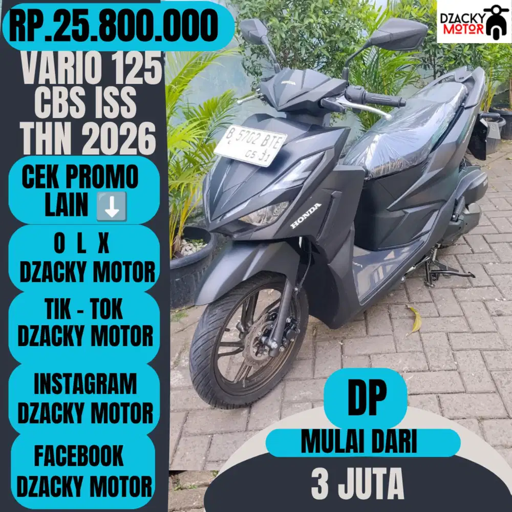VARIO 125 CBS ISS THN 2026 SECOND LIKE NEW