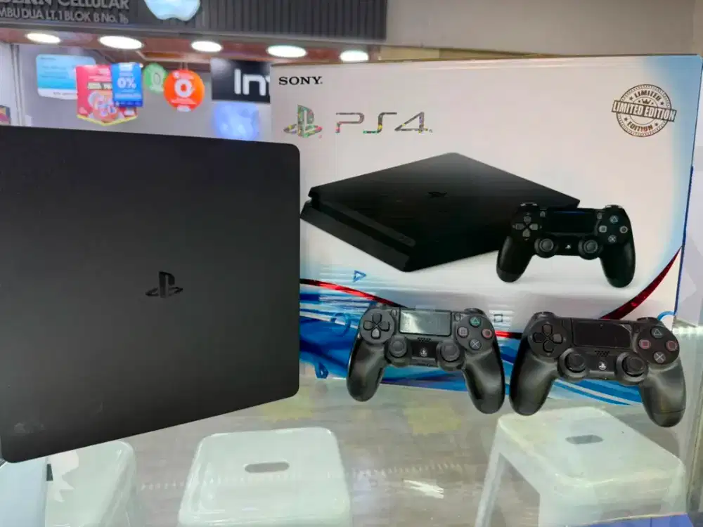 PS4 Slim Fullgame 500GB + 2 Stik