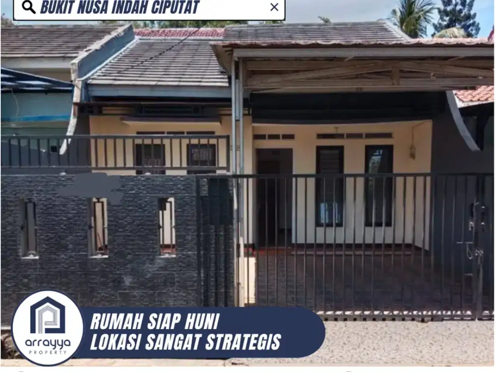 DIJUAL RUMAH KONDISI TERAWAT SIAP HUNI DI BUKIT NUSA INDAH (AR89)