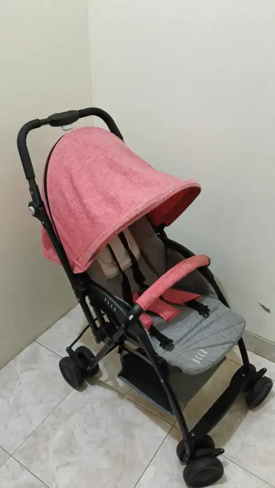 Preloved Stroller Baby Elle Original Pink