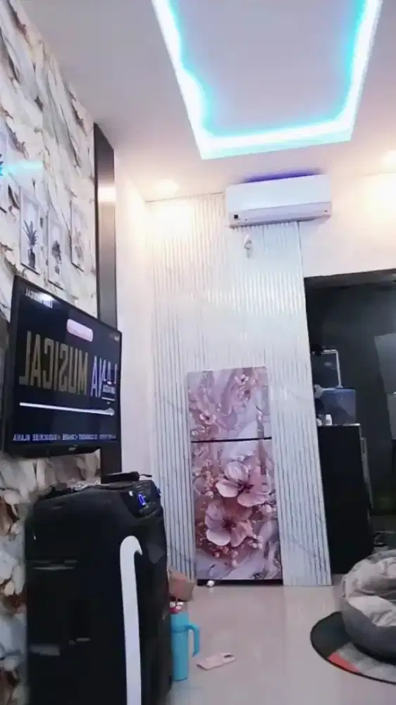 Speaker karoke 18.inc +mic2 +remot
