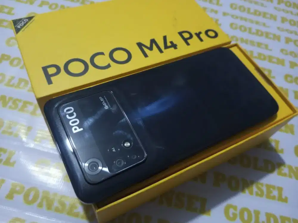 Poco M4 Pro-Finger.4G.Ram 8+4/256GB.ORI.GOLDEN PONSEL