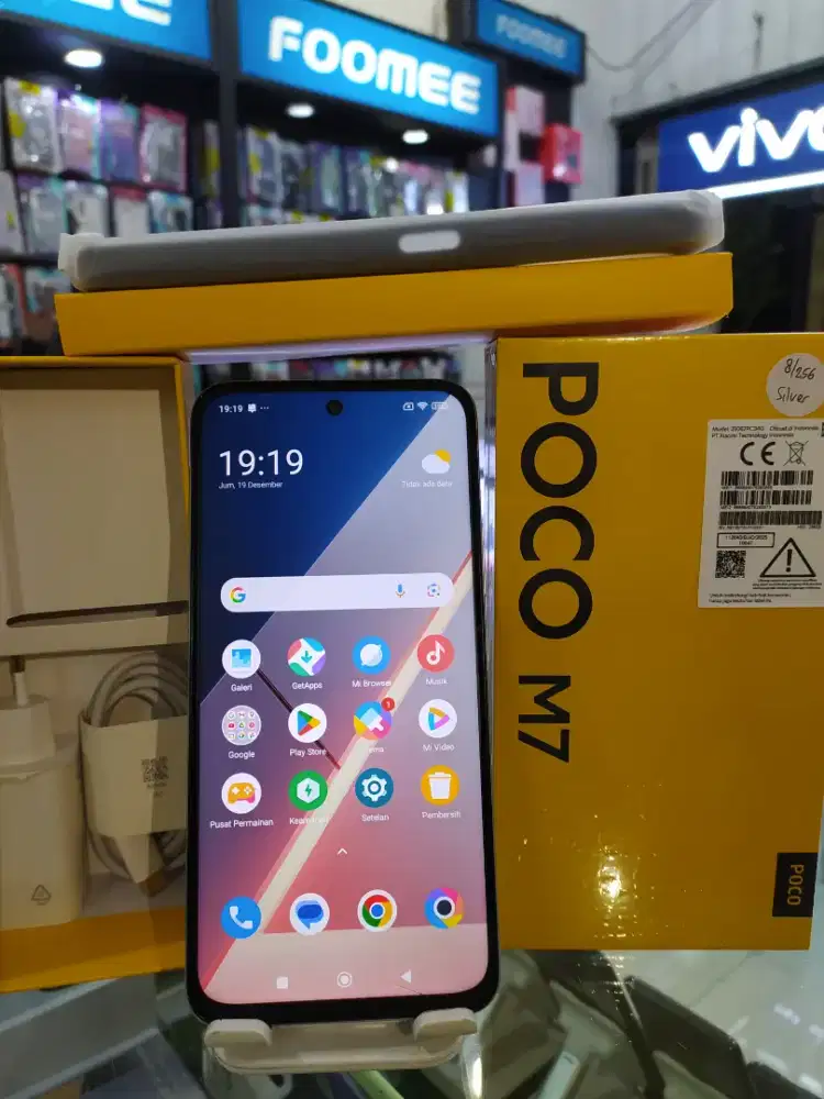 POCO M7 RAM 8 ROM 256 SECOND SEPERTI BARU