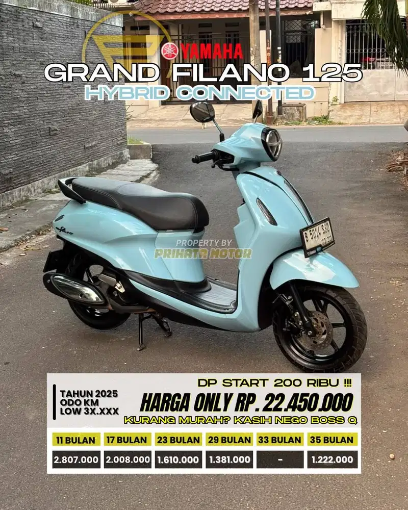 YAMAHA GRAND FILANO NEO CONNECTED 2025