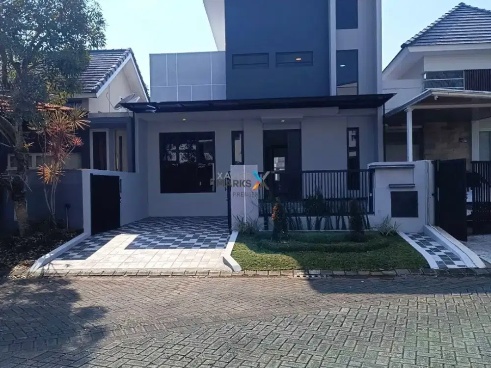 Rumah Modern Minimalis Di Area Golf, Araya Malang