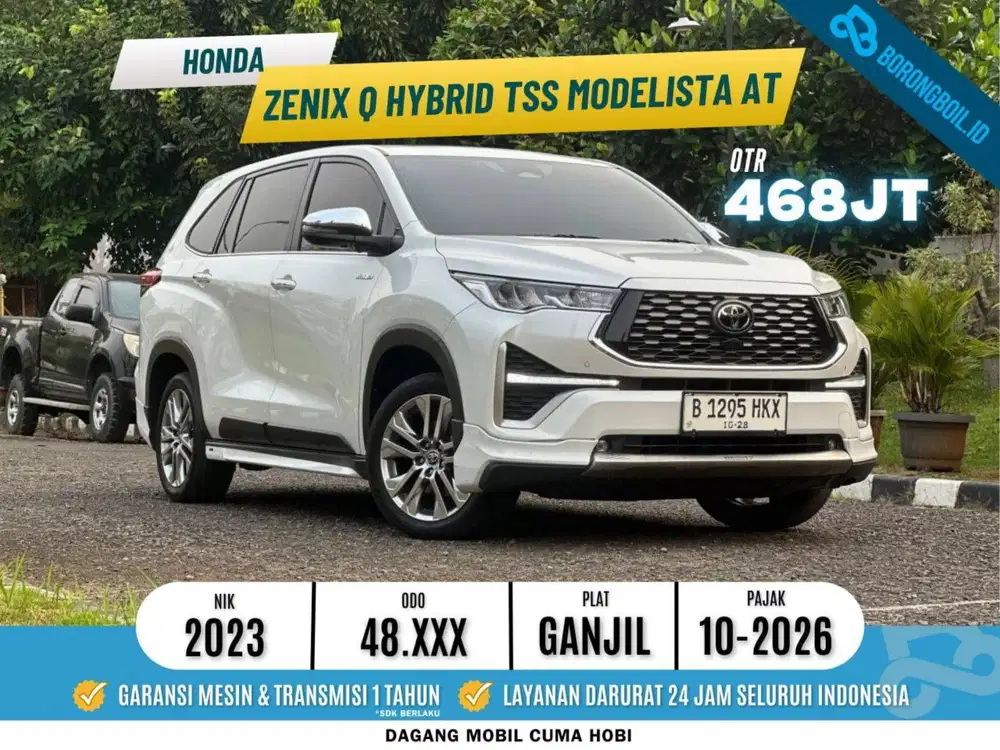 Zenix Q hybrid tss modelista Cvt 2023 Putih