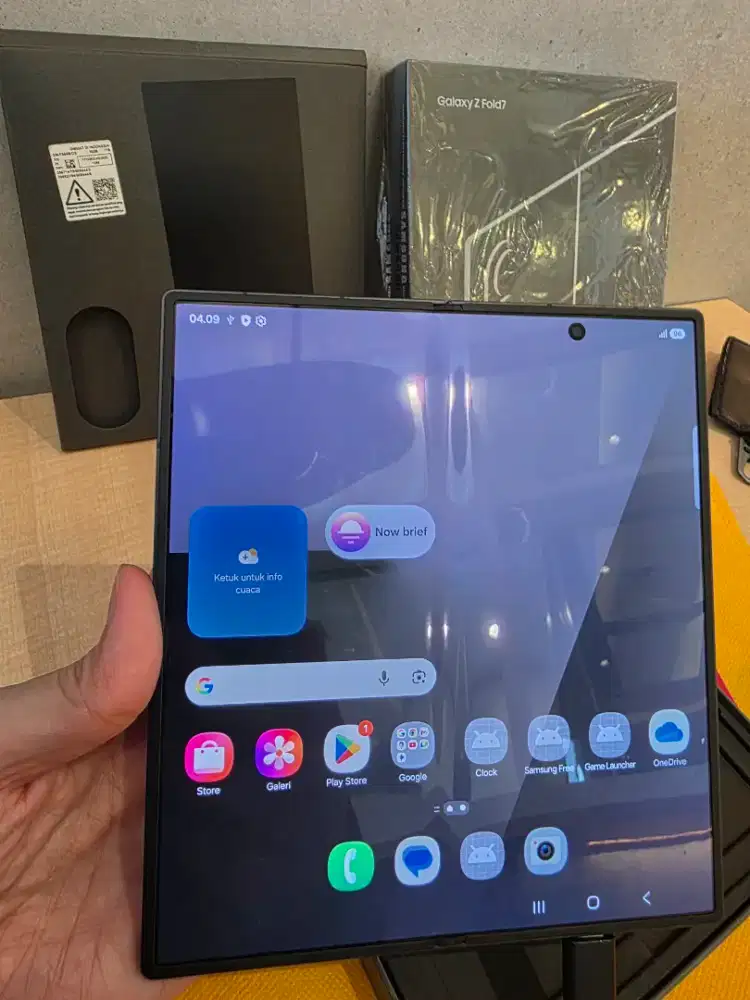 Samsung z fold 7 1TB sein resmi lengkap original