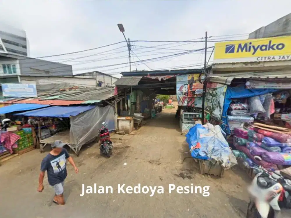 Dijual Tanah Kavling 1.050 M² di Jakarta Barat Pasar Pesing Kedoya Utara Strategis Dekat Daan Mogot Dan Pintu Tol Lokasi Strategis