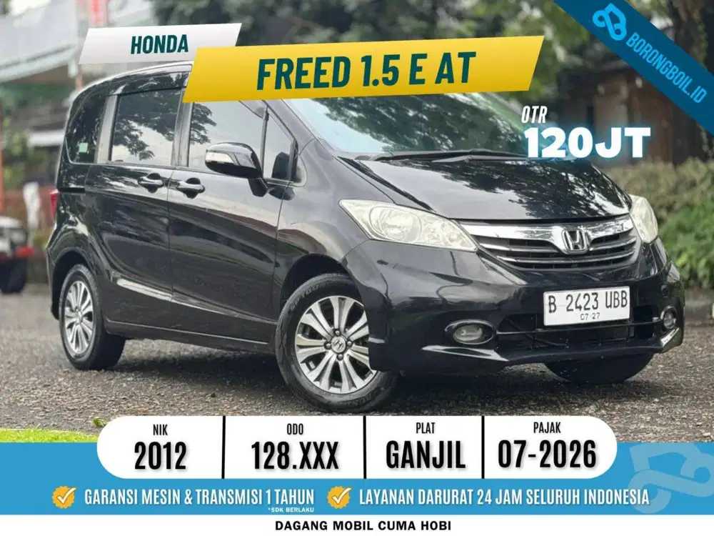 Freed 1.5 E at 2012 Hitam