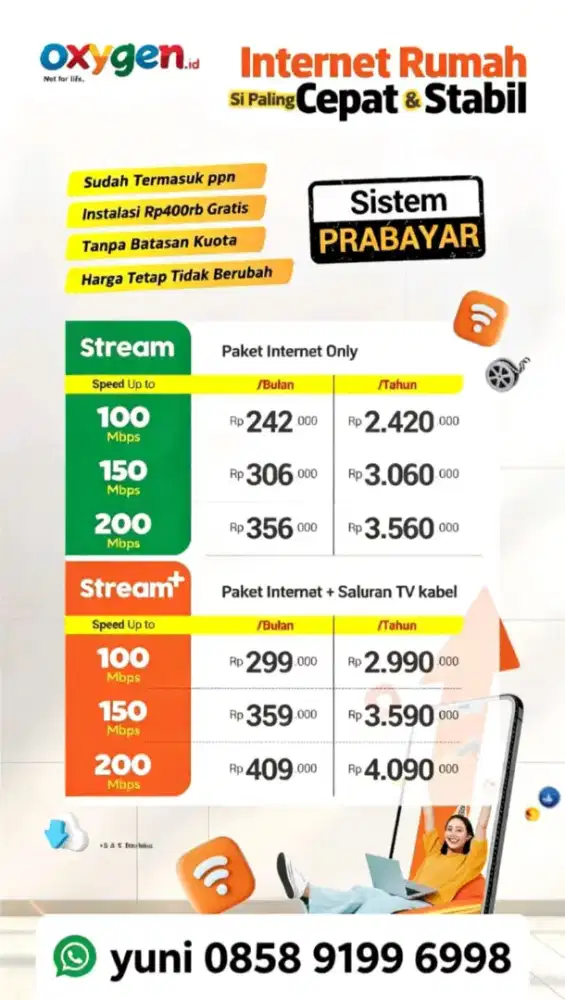 Pemasangan wifi