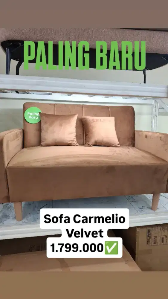 PROMO SOFA MINIMALIS 2SEAT