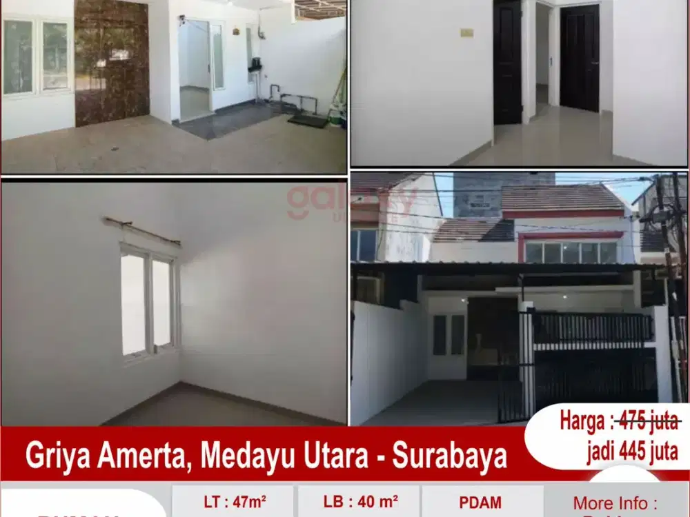 Rumah Baru Di Perum Griya Amerta Surabaya