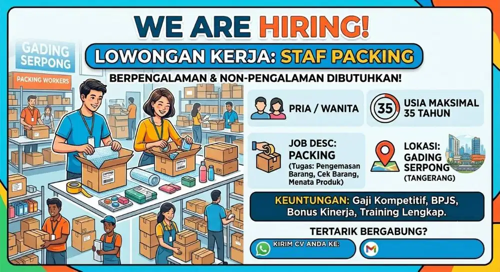 Lowongan Pekerjaan Paking
