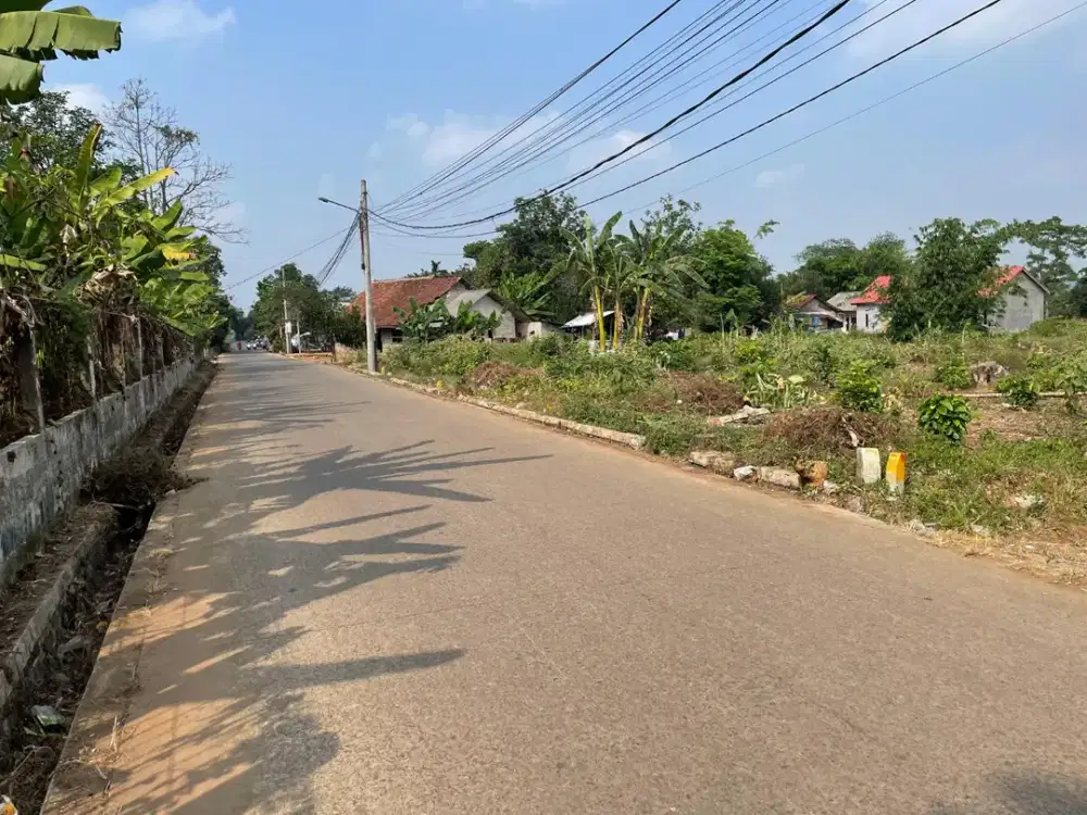 Jual Tanah Termurah di Cisauk - SHM - 100Jtan - Pinggir Jalan Strategis  Dekat Stasiun Jatake - 10 menit Tol Legok