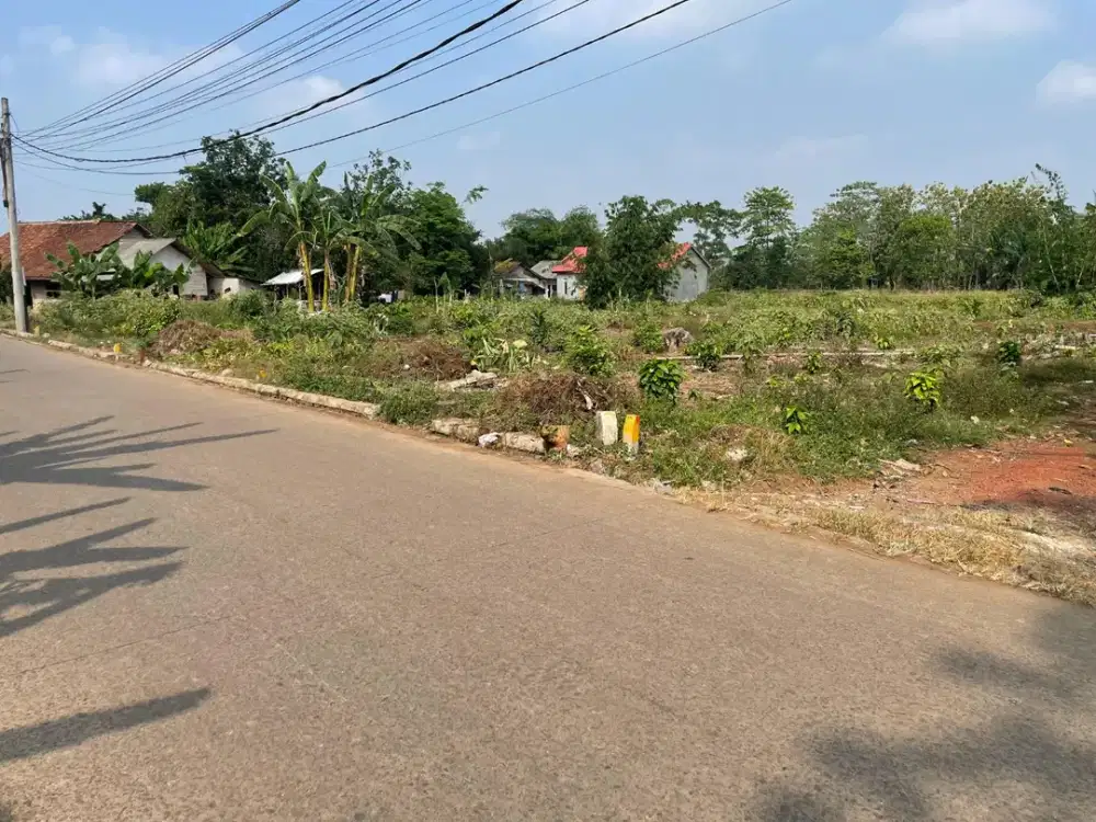 Jual Tanah Strategis Termurah di Cisauk - SHM - 100Jtan - Pinggir Jalan Dekat Stasiun Jatake - 10 menit Tol Legok - Bisa Cicilan Tanpa Bunga