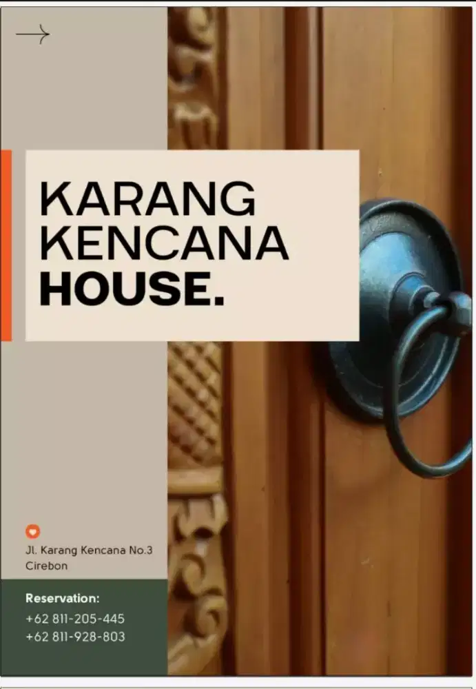 Disewakan rumah lux dipusat kota