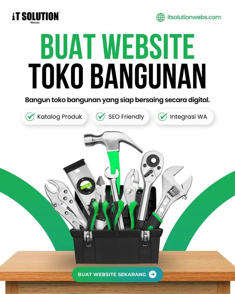 Pembuatan Website Toko Bangunan Profesional dan Bergaransi
