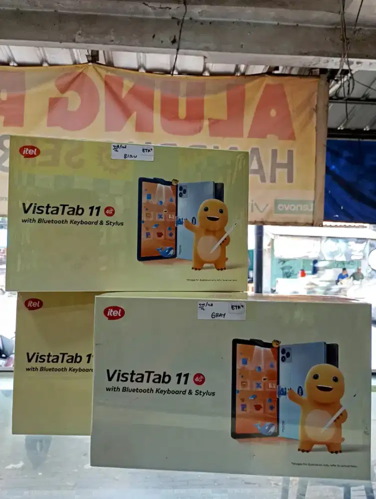 ITEL VISTATAB 11 RAM TOTAL 8GB / 128GB