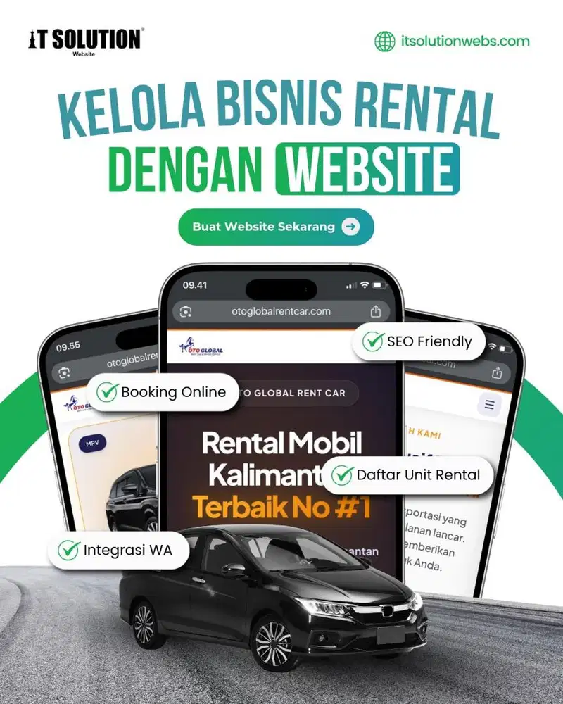 Pembuatan Website Rental Mobil Profesional