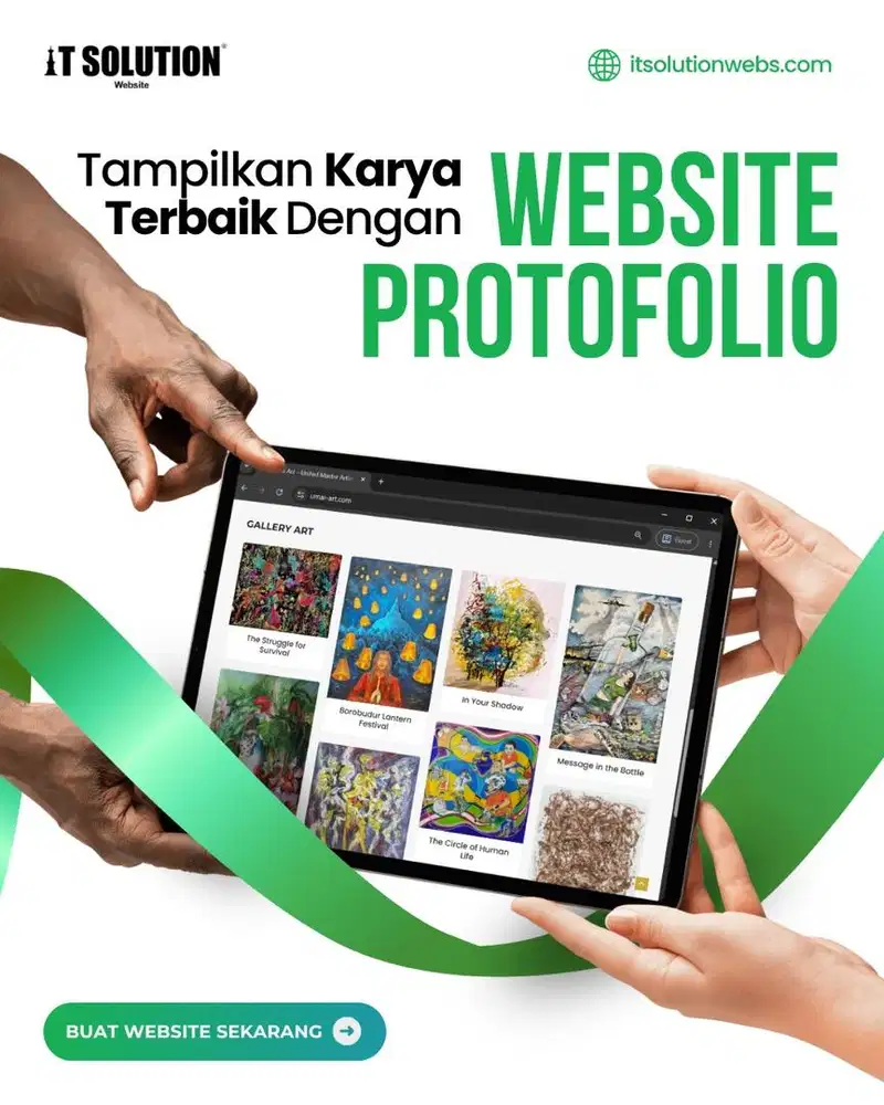 Pembuatan Website Portofolio Perusahaan Profesional