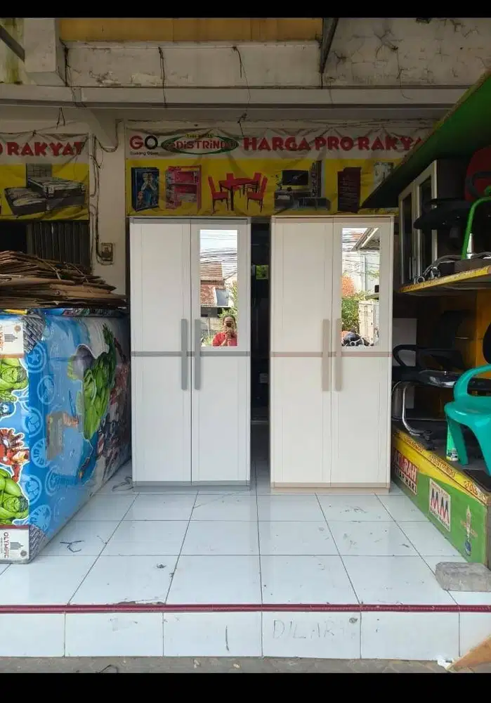 LEMARI PLASTIK GANTUNG & FULL RAK