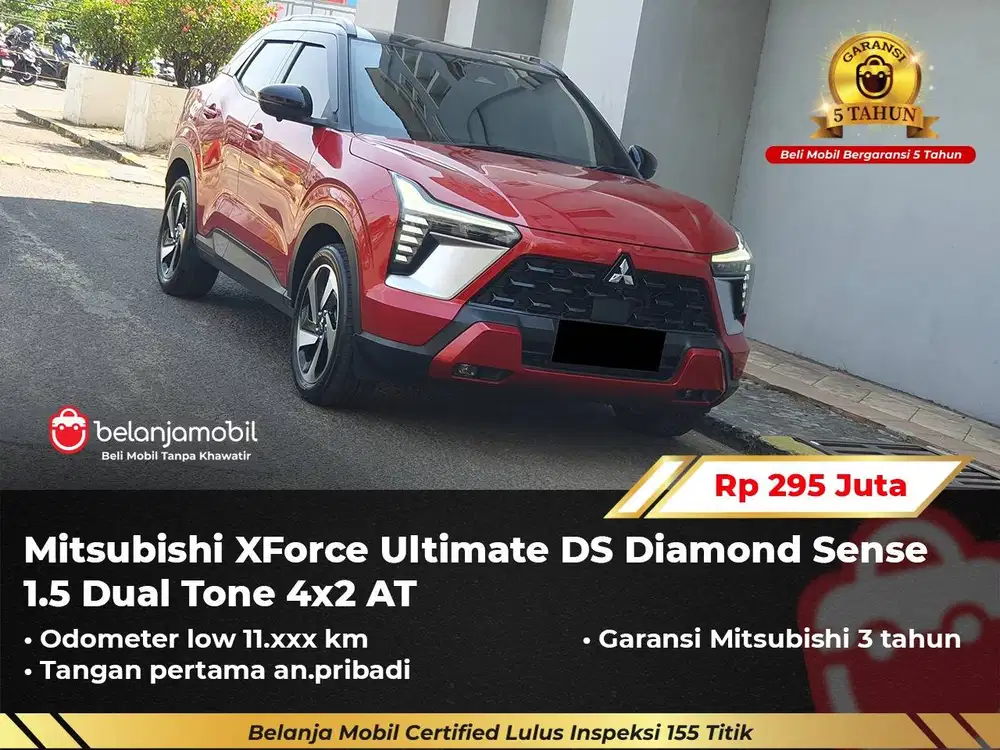 [ LOW KM 11RB ] Mitsubishi XForce X Force Ultimate DS 1.5 AT 2025/2026