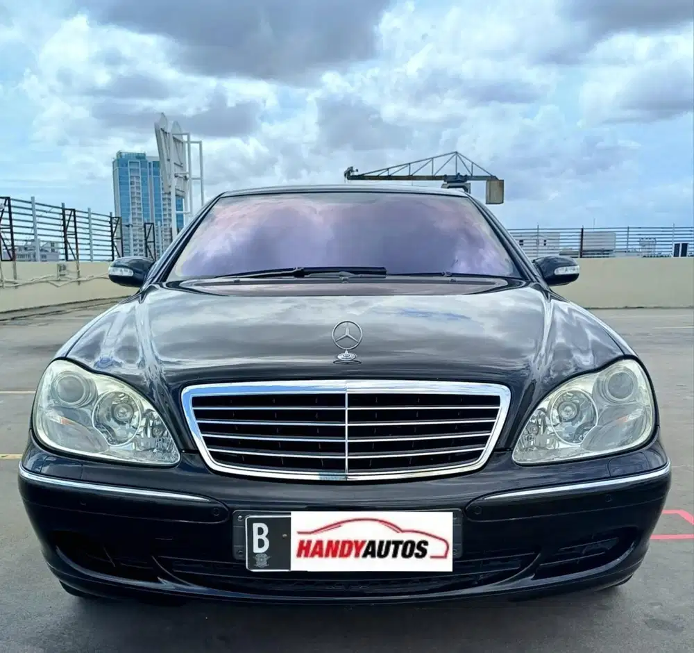 Mercedes Benz S500L 2004 Automatic Hitam metalik