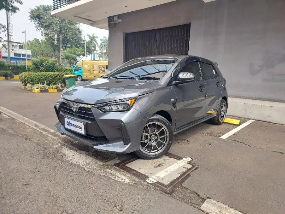 DP MURAH Toyota Agya 1.2 New G Bensin-AT 2023 Abu CFKTB