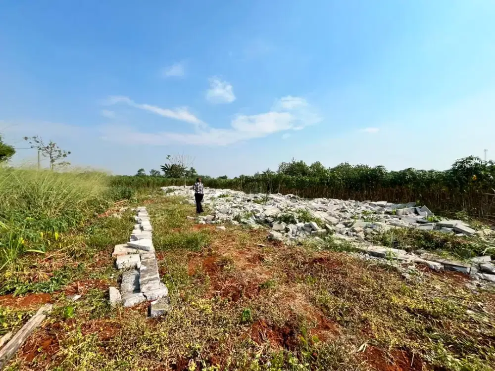 10 Menit ke Jl Raya Parung, Tanah Dijual Cuma 170 Juta-an