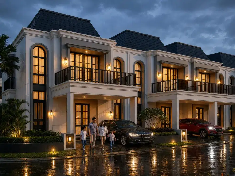 RUMAH MEWAH MODERN AMERICAN CLASSIC LOKASI STRATEGIS DI KOTA KLATEN