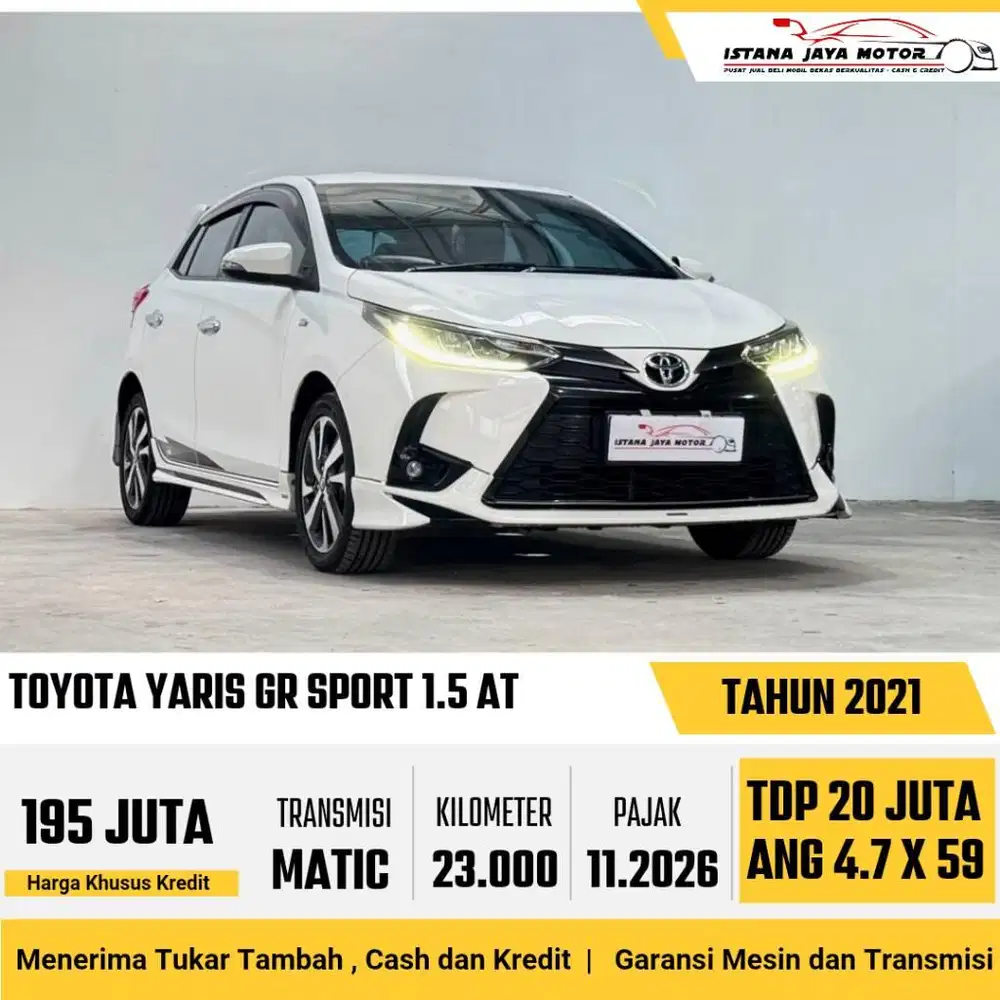FULL RECORD !! Toyota Yaris GR Sport 1.5 Automatic 2021