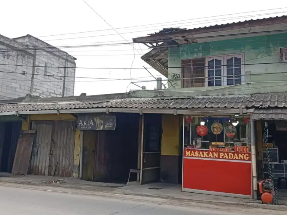Dijual Rumah dan Kios Berada di Pinggir Jalan Cocok Usaha Siap Huni di Pasar Kemis Berhadapan dengan Suvarna