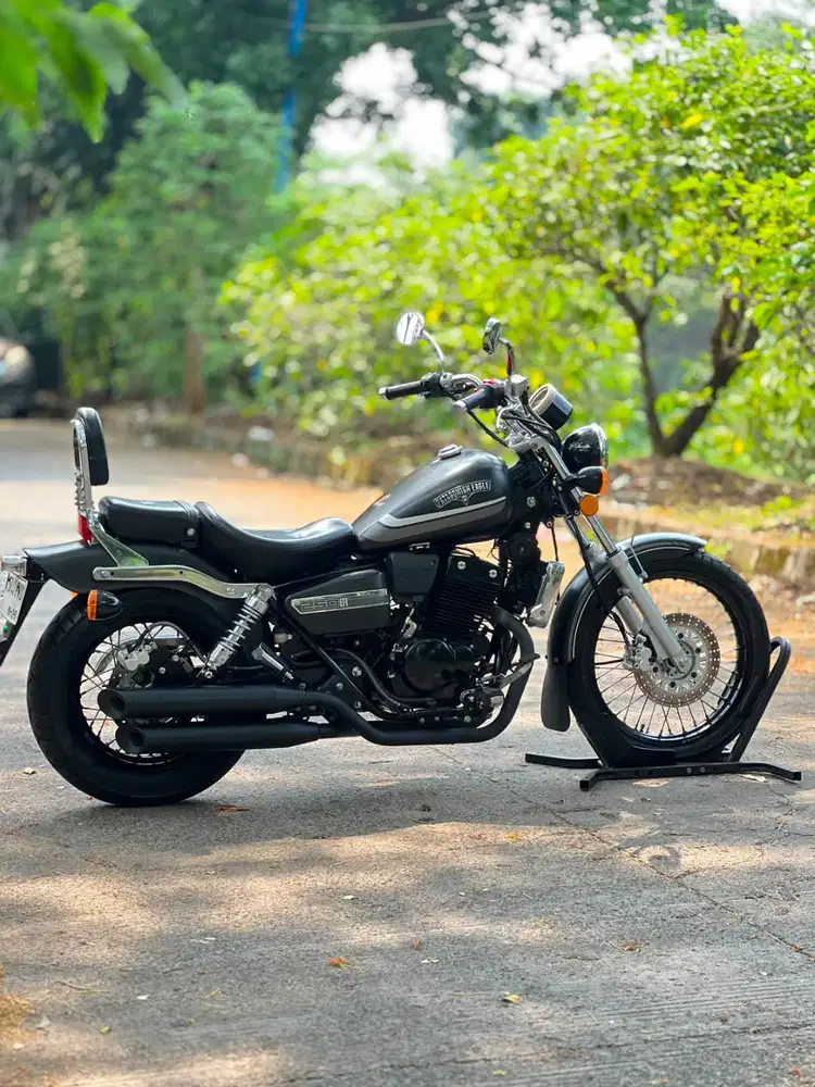 KM 1K AJA! BENELLI PATAGONIAN EAGLE 250 EFI 2023 HITAM PAJAK ON MULUS