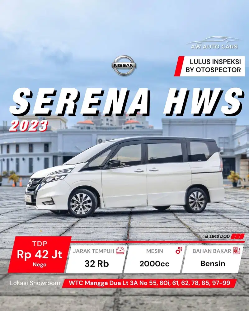 [KM 32 RB] Nissan Serena HWS 2023 mdl 2022 Highway Star 2024 voxy