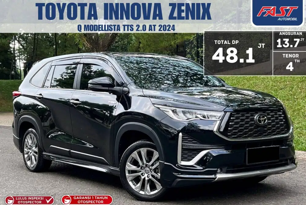 LOW KM.12RB TOYOTA INNOVA ZENIX Q HYBRID MODELLISTA TSS 2024 PANORAMIC