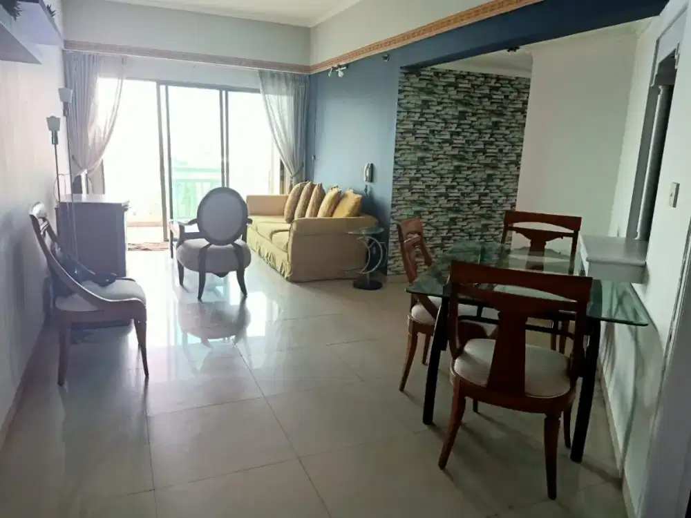 Murah, Jual Apt Unit 2BR Furnished Apartemen Puncak Marina, Surabaya