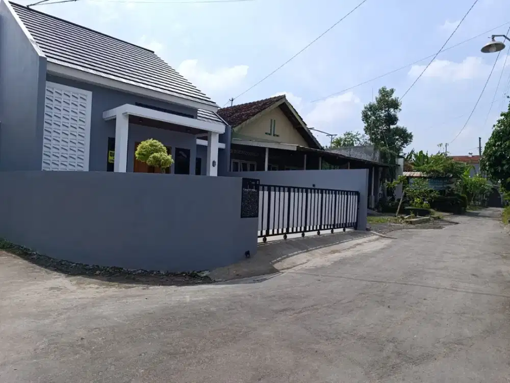 Investasi Rumah Modern di Godean Sleman, Desain Mewah Harga Rp790 Juta