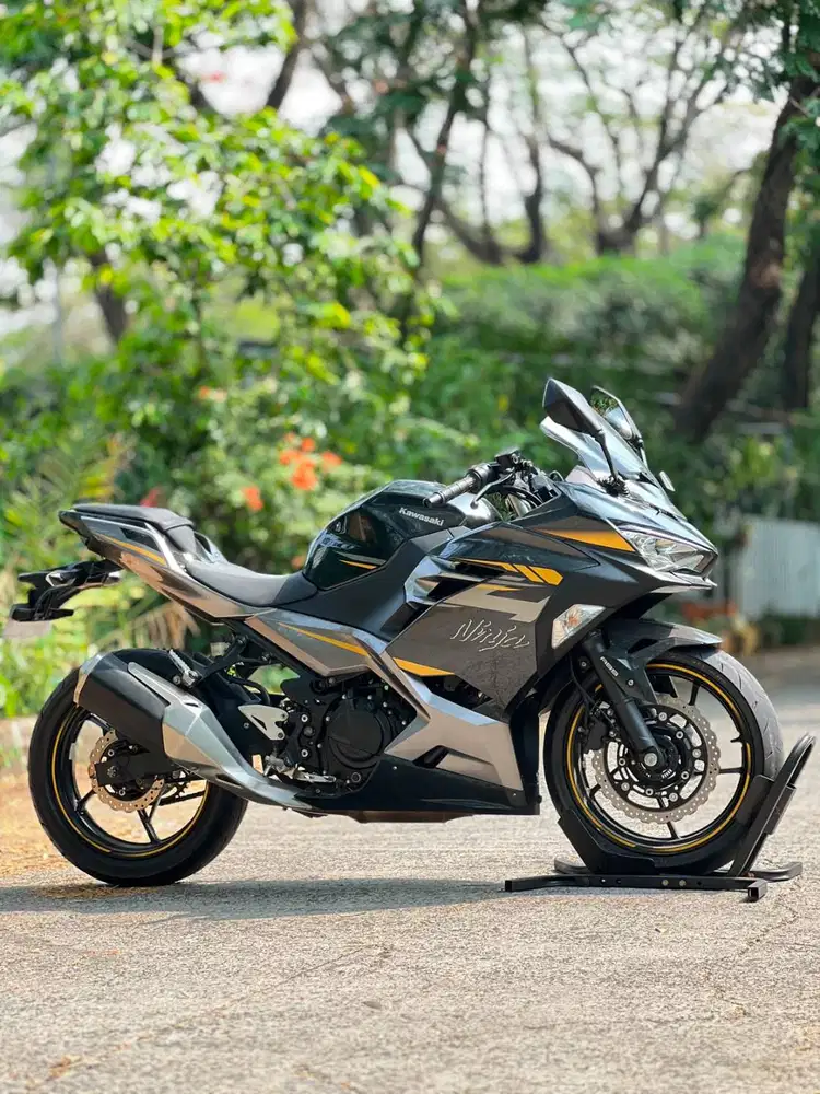 KAWASAKI NEW NINJA 250 FI ABS MDP KEYLESS GREY 2021 KM LOW PAJAK ON