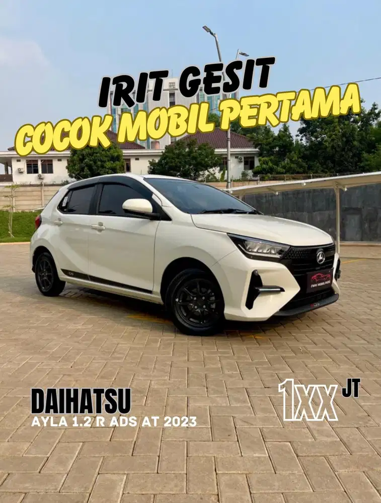 [Low KM] Daihatsu Ayla 1.2 R ADS AT 2023