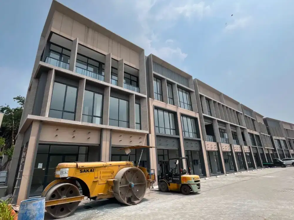 Dijual Rugi Ruko Gandeng 3 Lantai Xlane BSD Hadap Jalan