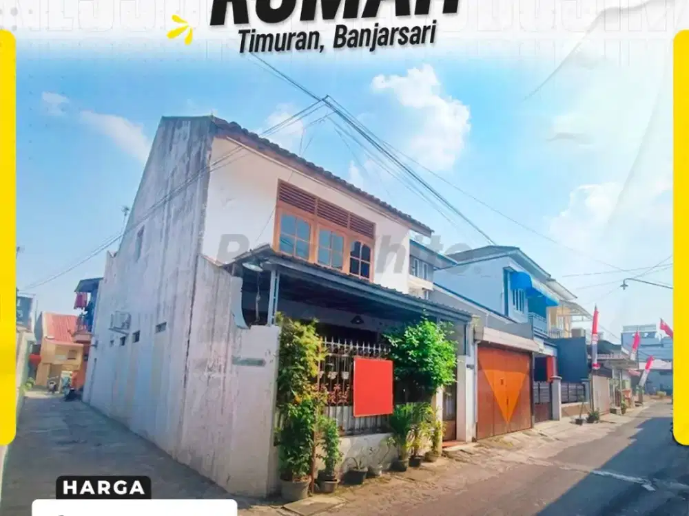 Rumah Minimalis 2 Lantai Strategis Tengah Kota Solo Dekat Solo Paragon di Timuran Banjarsari Surakarta