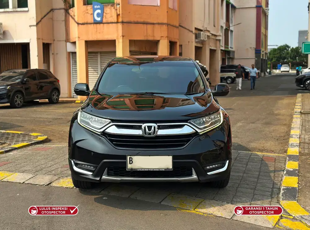 KM 40rb CRV 1.5 Prestige Turbo 2018 Honda CR-V Hitam matic bs TT