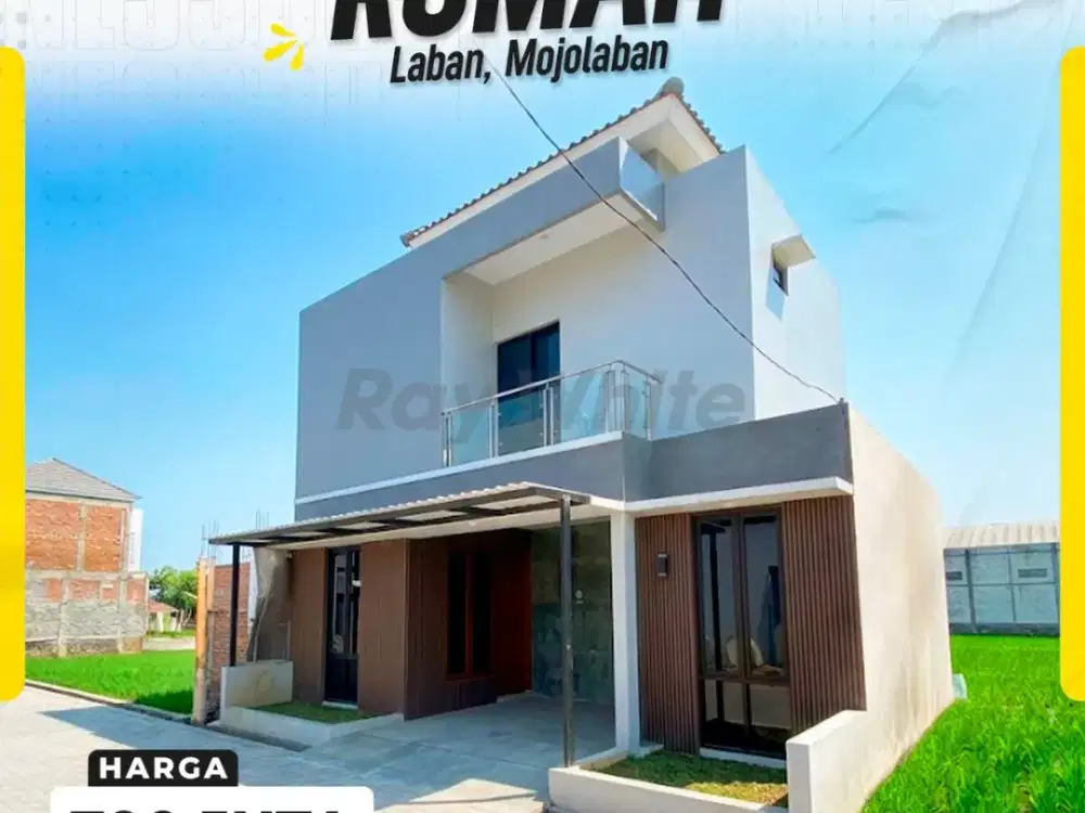 Rumah Minimalis Modern 2 Lantai Siap Huni Dalam Perumahan Zeline Laban Mojolaban Sukoharjo
