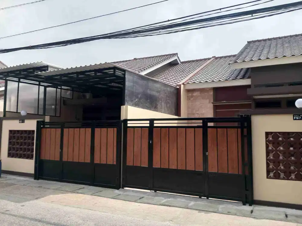 Rumah baru bisa KPR bank puri Bintaro pondok aren
