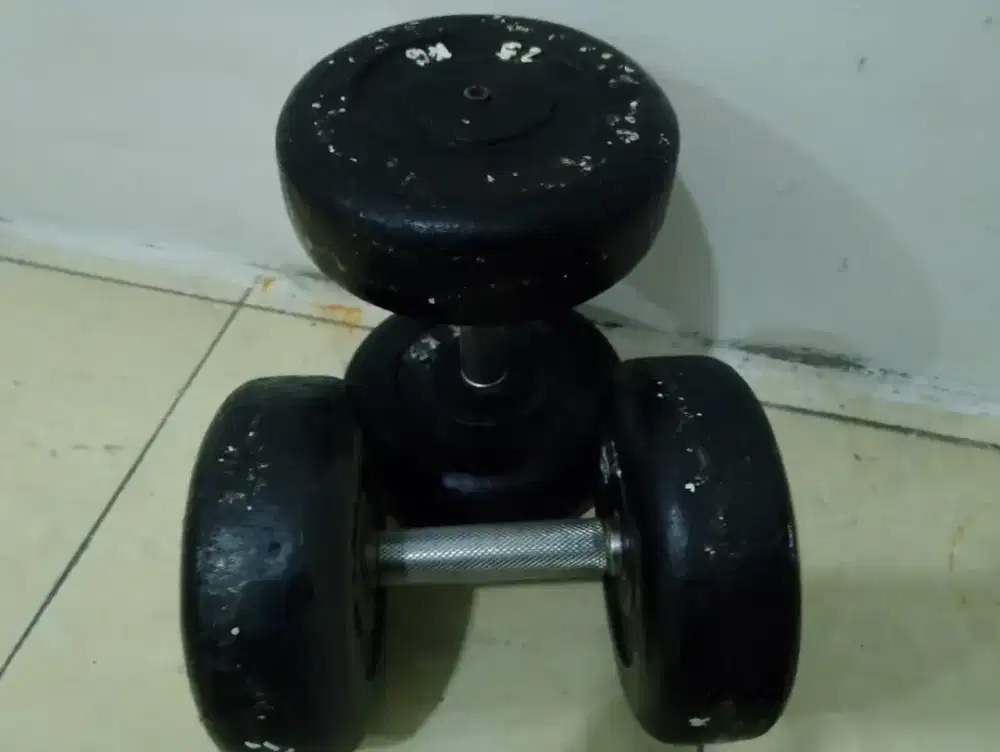 Barbell Besi Padat 50KG