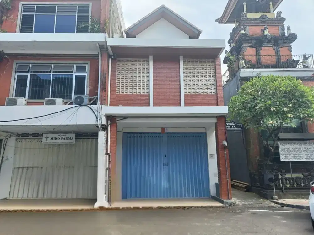 Over sewa ruko di Jl Kartini, Denpasar