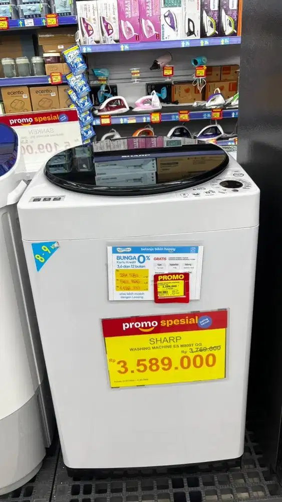 KREDIT MESIN CUCI BISA , SYARAT HANYA KTP