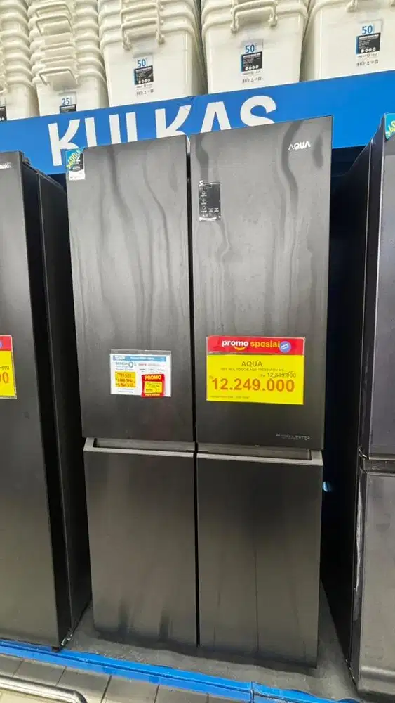 KREDIT KULKAS 4 PINTU BISA , SYARAT HANYA KTP