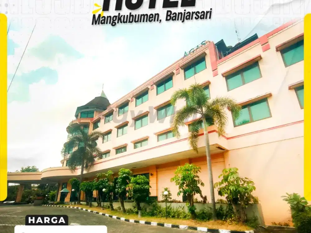 Hotel Megah LT 7.224m² Prime Location Dekat Stasiun Balapan & Solo Paragon di Mangkubumen Banjarsari Surakarta