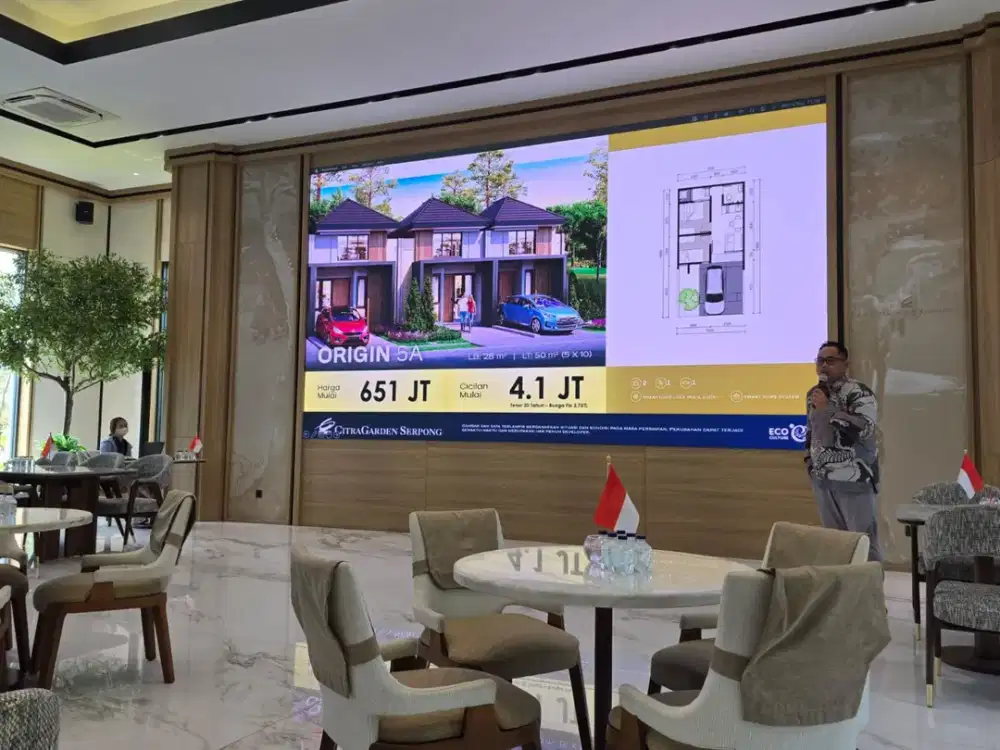 Promo Rumah Baru Citragarden Serpong LT 5X10 M² Harga Mulai 650 Jt